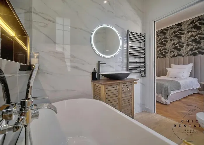 Grace - Luxurious 4beds-4baths Next To Palais * Cannes